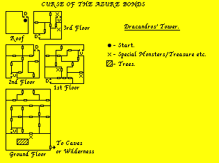 Map - Dracondros' Tower
